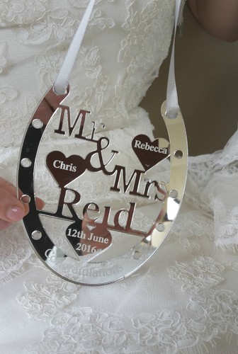 Personalised bride and groom - personalised,