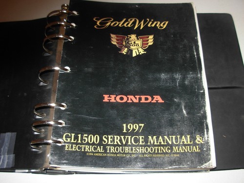1997 honda gl1500 - gl1500, gold