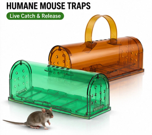 Humane mouse traps live catch - humane,