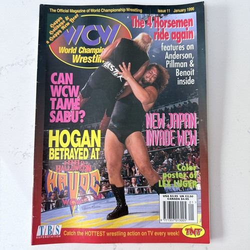 Wcw magazine vgc lex - wcw, *vgc*