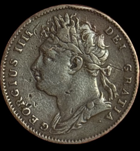 1822 george farthing - 1822, iv