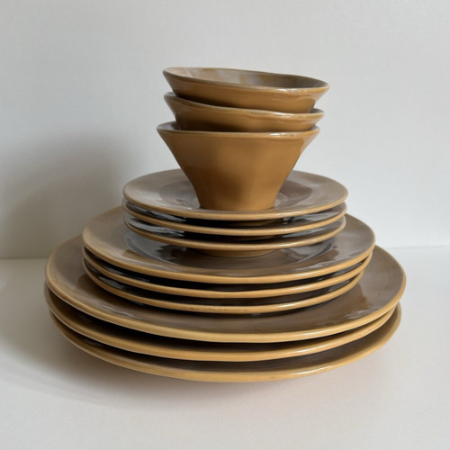 Ceramic dinner set round - ceramic,