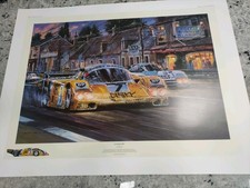 Le Mans 1985  - by Nicholas Watts Porsche 956