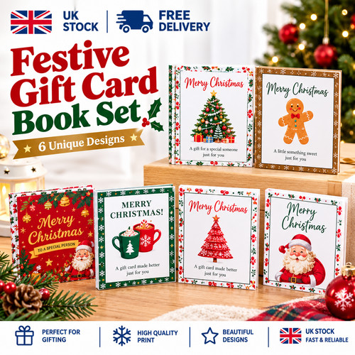 Christmas card gift book - gift,
