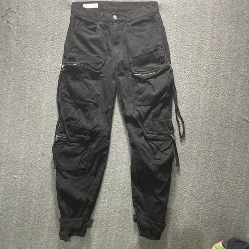 Zara mens wide leg cargo - zara,