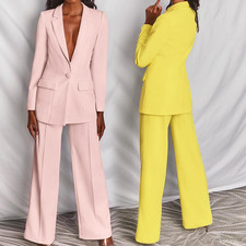 Women's 2PCS Sets Pants Suits