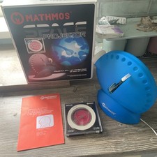 MATHMOS LAVA SPACE SENSORY WALL PROJECTOR LAMP WITH DISC AND FILTERS