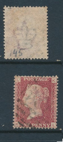 1864 penny red - , sg43,