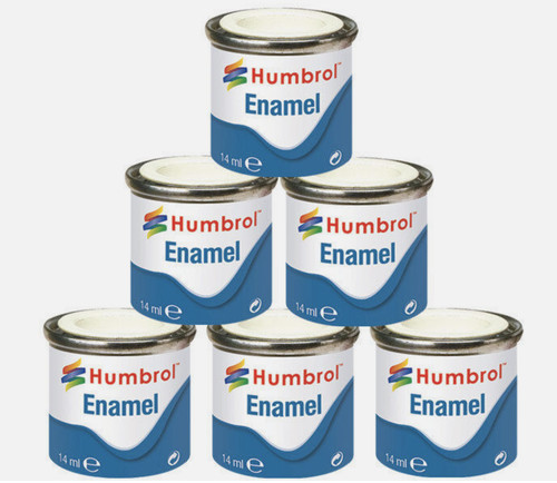 Enamel model paint - enamel, humbrol