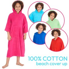 Girls Hood Poncho Wearable
