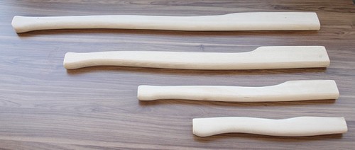 Solid wooden axe handle - solid,