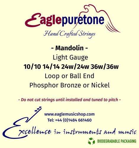 Eagle puretone mandolin - eagle-puretone, light