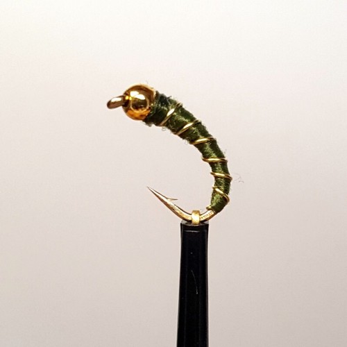 Gold head zebra midge - x,