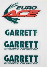 Sticker Set for Garrett Euro Ace