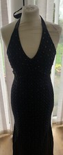 Prom/ black slip/dress with
