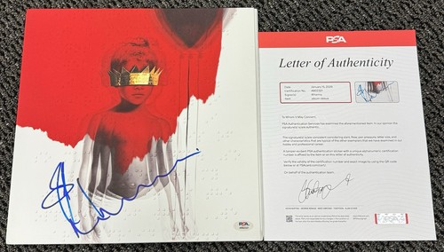 Rihanna signed autograph - signed,