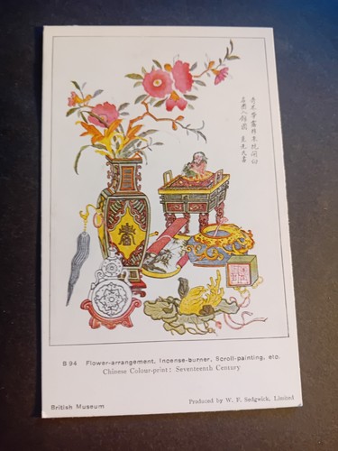 Vintage postcard chinese - uk,