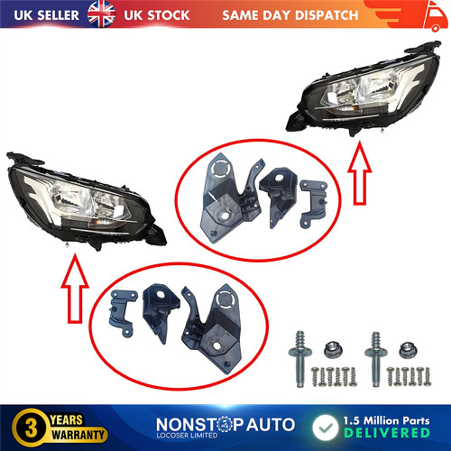 Headlight repair kit - 2x,