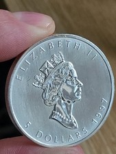 1997  1oz Canadian Maple Leaf