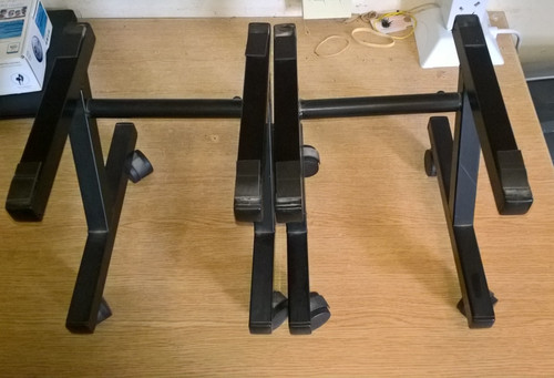 Pair speaker stands - a,