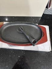 olympia cast iron oval sizzler