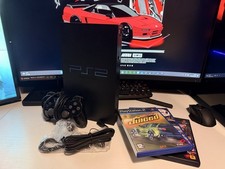 Sony PlayStation 2 Black Console (SCPH-30003) Bundle Tested & Working 