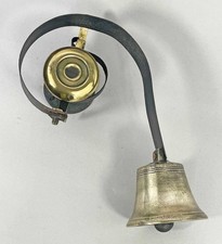 ANTIQUE BRASS SERVANT - BUTLER
