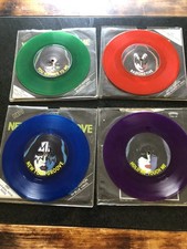 KISS SOLO SINGLES 7” WITH MASKS RARE ACE FREHLEY GENE SIMMONS PAUL STANLEY ETC