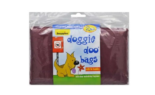 Snappies doggie doo bags with - snappies,