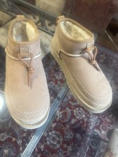 UGG Slippers Size 6.Fawn Beige