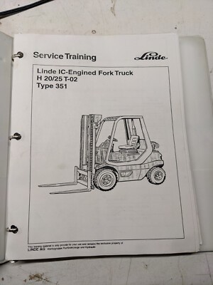 Linde service training manual - linde,