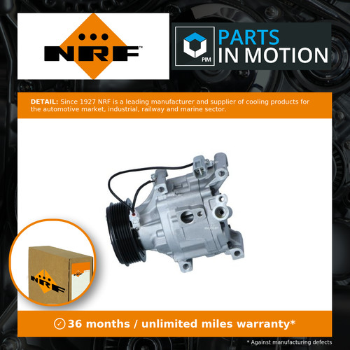 Air con compressor fits - con, toyota