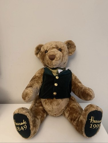 Harrods jointed teddy bear - harrods,