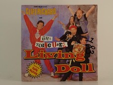 CLIFF RICHARD AND THE YOUNG ONES LIVING DOLL (87) 2 Track 7" Single including Pi