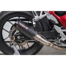 Honda CB750 Hornet (23-) GP (Carbon Fibre) Half System Cobra Sport Exhaust