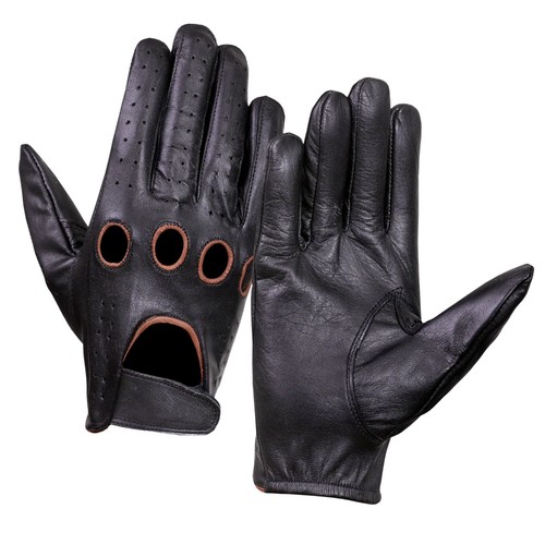 Leather men driving - leather, gloves