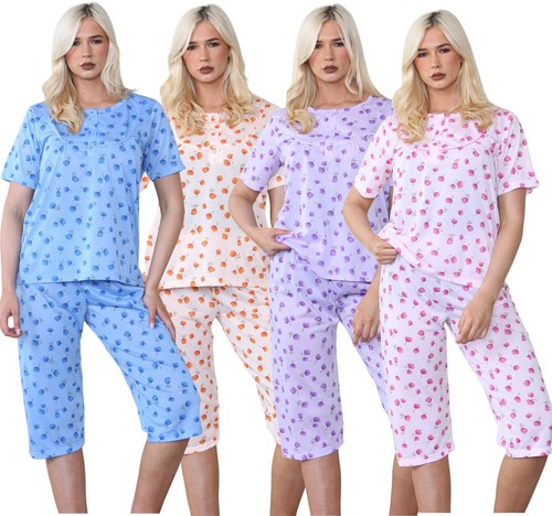 Ladies capri pyjama set - capri,