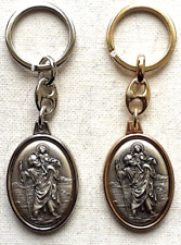 ST CHRISTOPHER KEY RING