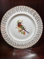 Decorative Bird Plate - LIVERPOOL ROAD POTTERY Stoke On Trent