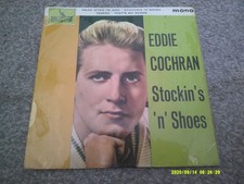 EDDIE COCHRAN Stockin's And Shoes EP   1959  Liberty    SUPERB EX