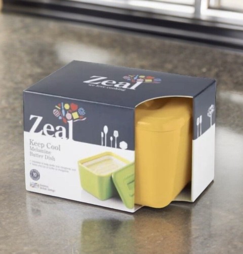 Zeal butter dish - zeal, melamine