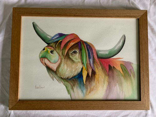 Beautiful painting vibrant - painting,