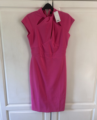 Lipsy hot pink keyhole neck - pink,