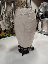 10.5 Inch  Cascade Bonsai Pot, Planter, upcycled Vintage  Vase 