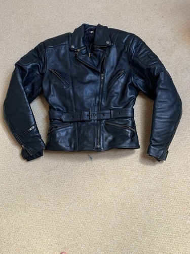 Ladies belstaff leather biking - leather,