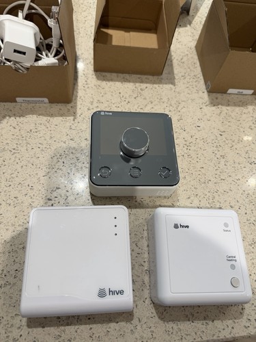 Hive thermostat hub and - hive, thermostat,