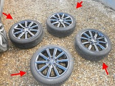 BMW MINI COOPER S F56 F57 F55 COSMOS Alloy Wheels GENUINE ORIGINAL 27k MILES OEM