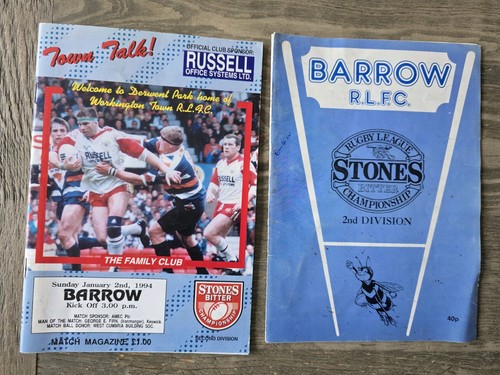 Workington town barrow rugby - workington, v