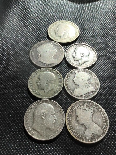 Silver coin collection - silver, 7
