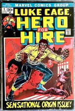 Hero For Hire #1, 1st App Luke